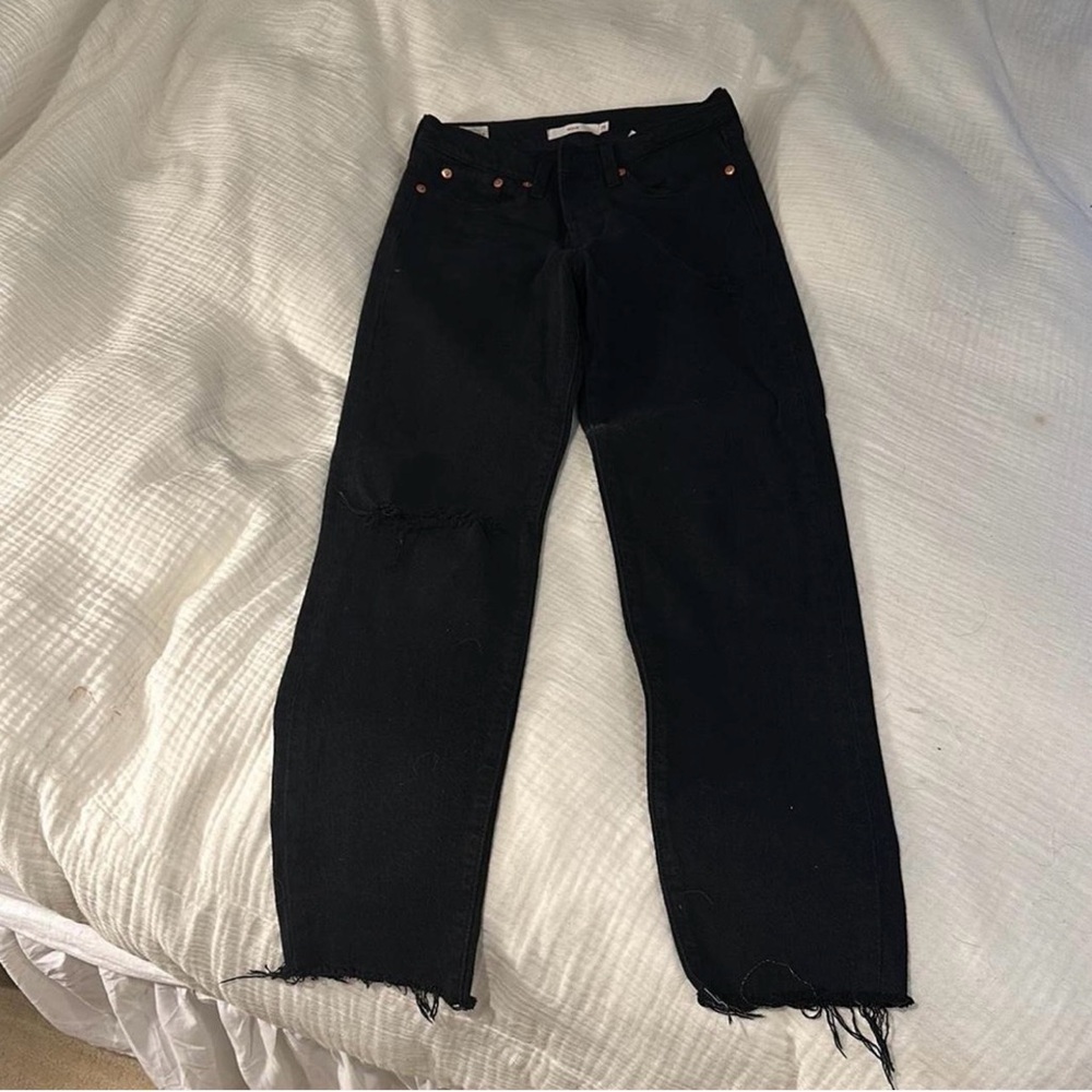 Women’s Levi’s Wedgie Black Jeans